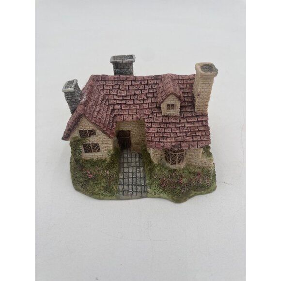 Vintage 1986 Saxony Miniature Cottage Collectible Figurine - Picture 6 of 11